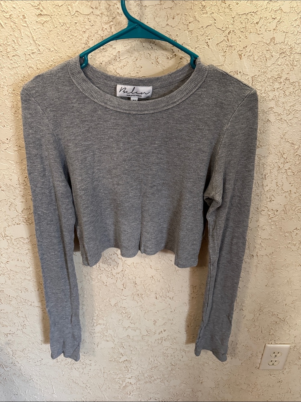 Belen Dylan long sleeve crop top - Picture 3 of 8